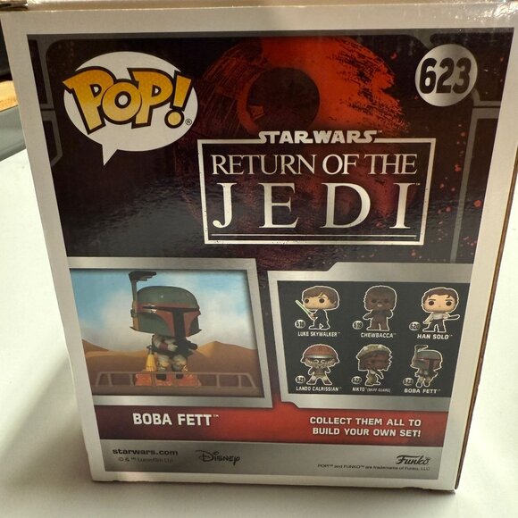 Star Wars Funko Pop Deluxe Boba Fett Jabbas Skiff Collectible Figure - Picture 9 of 10
